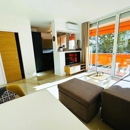 Studio Climatise 600M De La Plage Cagnes-sur-Mer Exterior foto