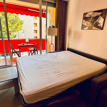 Studio Climatise 600M De La Plage Cagnes-sur-Mer Exterior foto