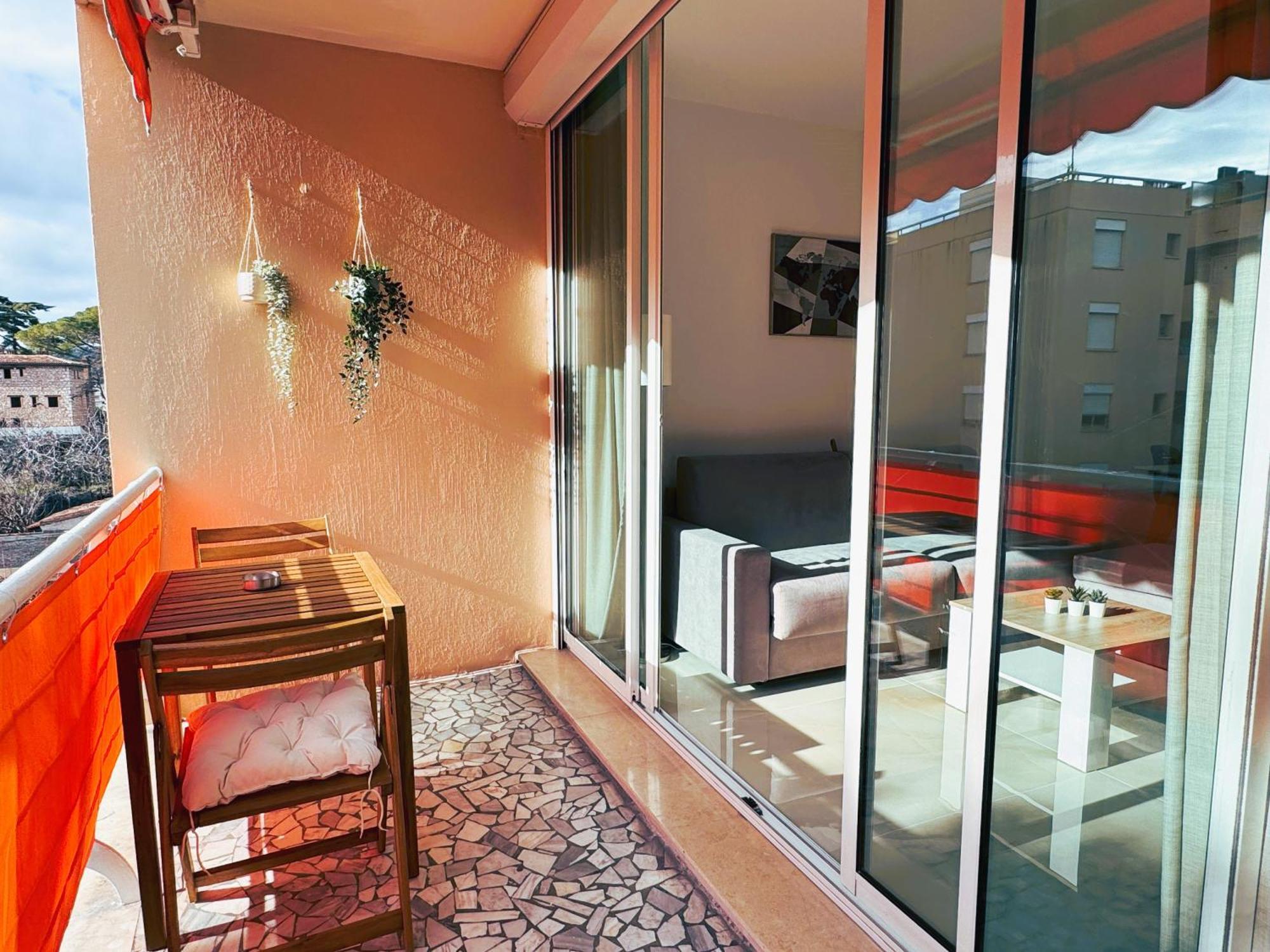 Climatise 600m De La Apartment Cagnes-sur-Mer